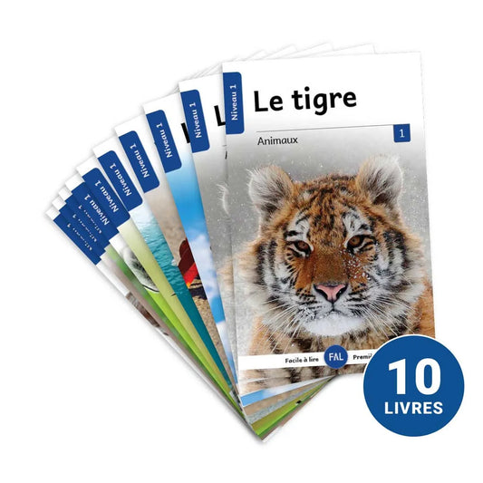 Les animaux 1 – Série de 10 livres