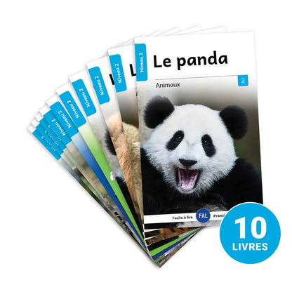 Animaux 2 – Série de 10 livres